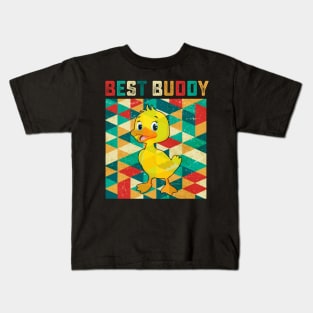 Best Buddy Duck Kids T-Shirt